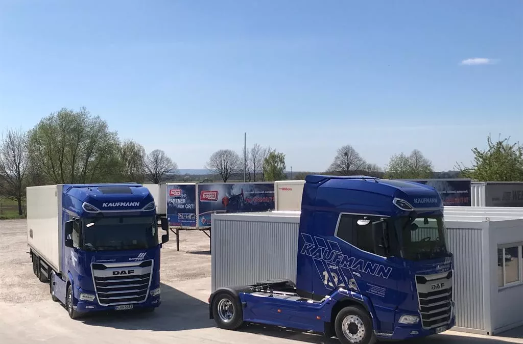 Kaufmann Spedition GmbH mit TankSafe® ausgerüstet