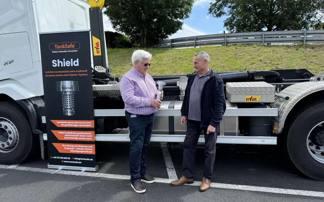 Die patentierten TankSafe® Produkte hautnah am LKW erleben und ausprobieren